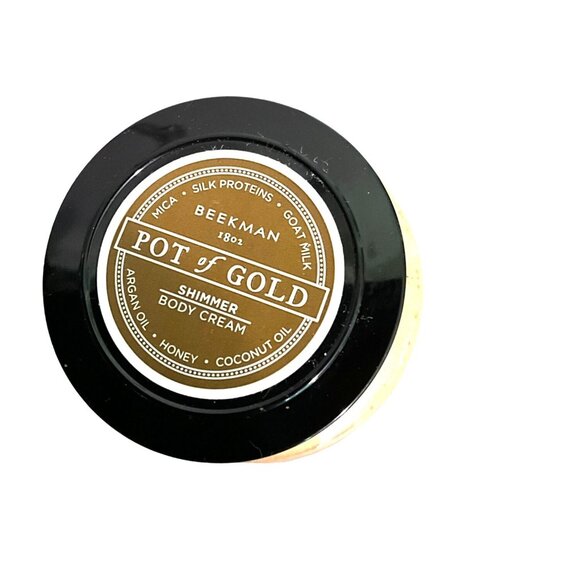 Beekman 1802 Pot of Gold Shimmer Body Cream 8oz - Picture 2 of 3